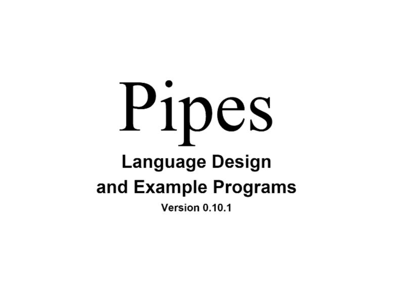 Pipes